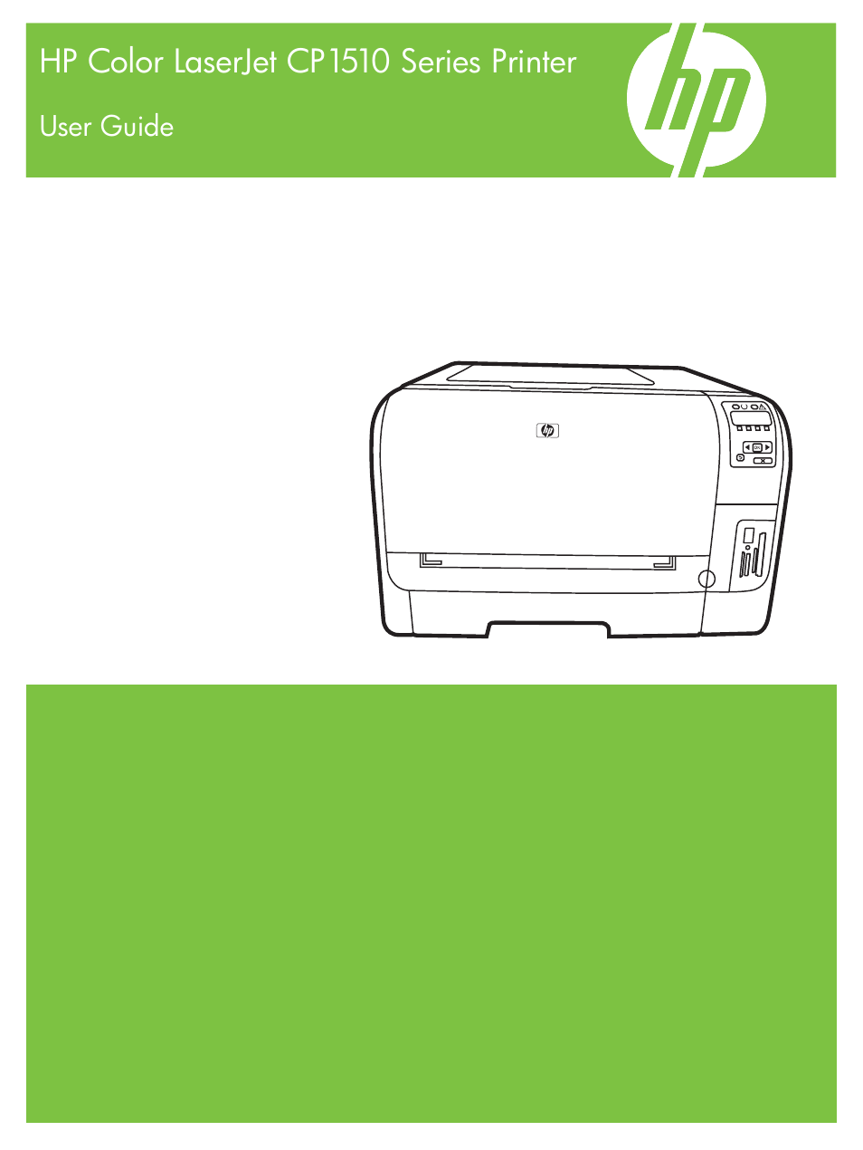 sko Stillehavsøer boks HP Color LaserJet CP1515n Printer User Manual | 168 pages