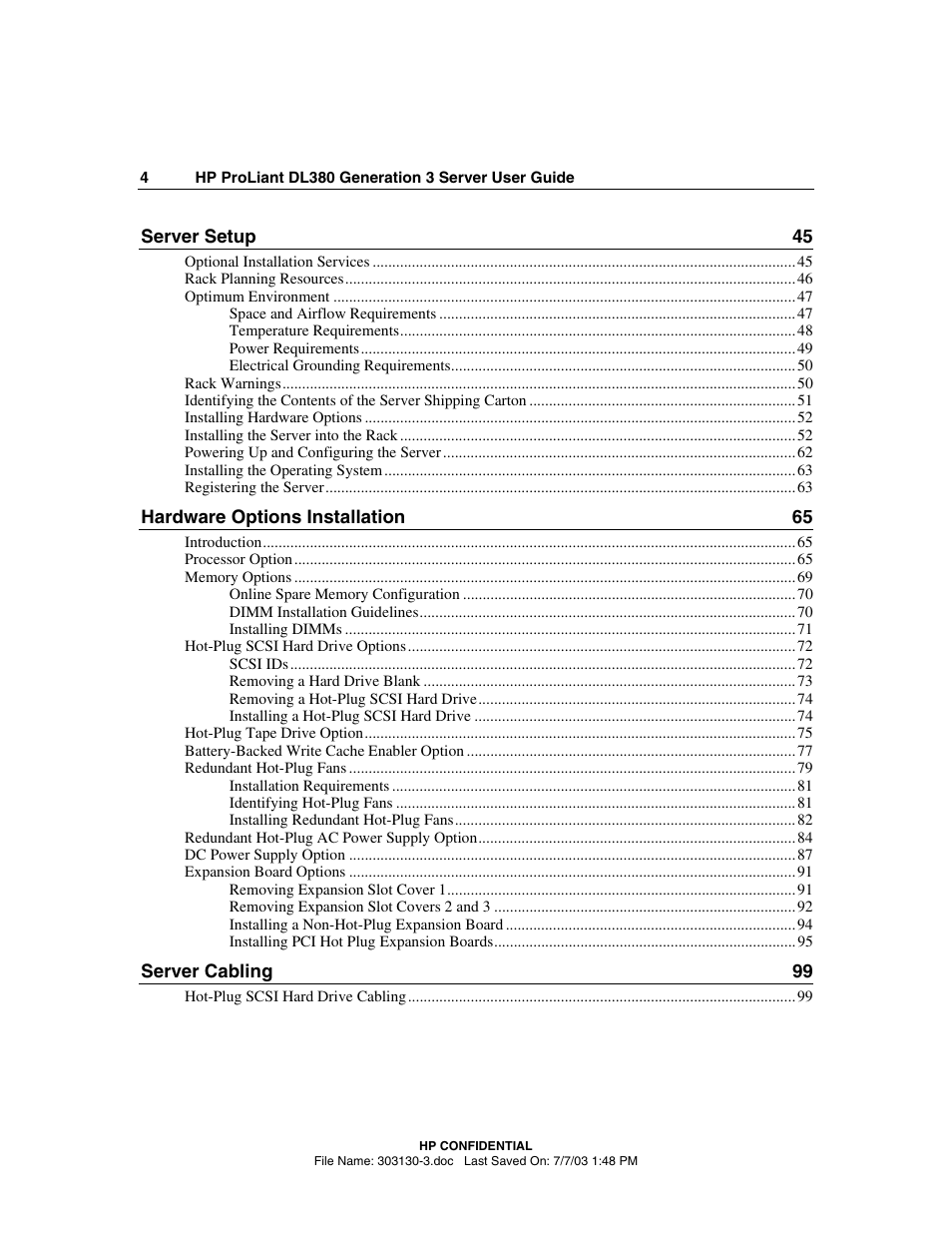 Hp Proliant Dl380 User Manual _ HPE PROLIANT DL380 GEN10 USER MANUAL ...