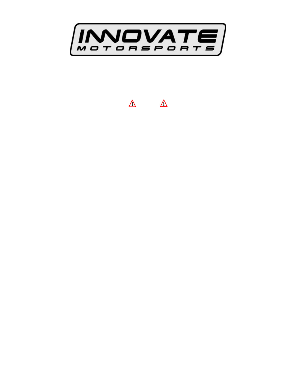 Innovate Motorsports LC-2 User Manual | 12 pages