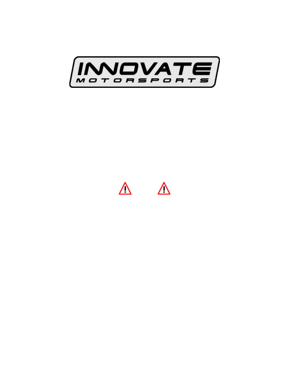 Innovate Motorsports ST-12 User Manual | 33 pages