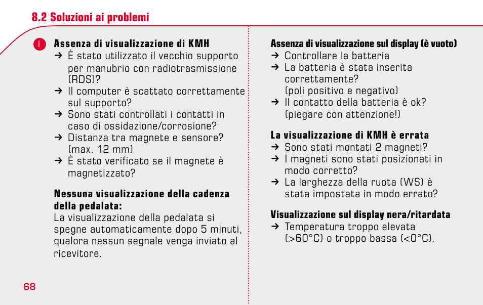 SIGMA BC 1609 STS User Manual | Page 68 / 120 | Original mode