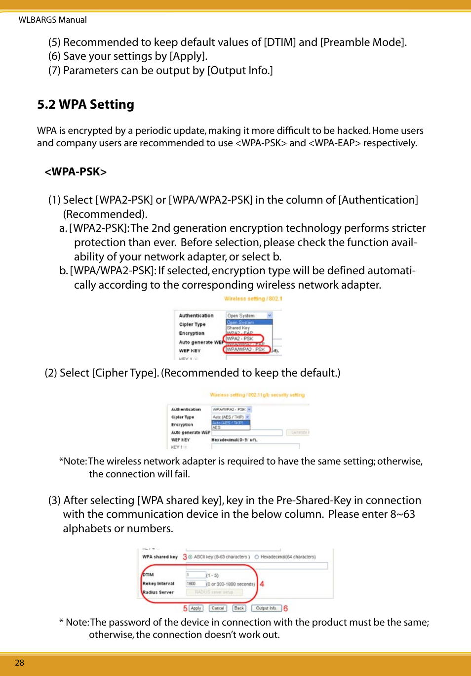 2 Wpa Setup Wpa Psk 2 Wpa Setting Allied Telesis Cg Wlbargs User Manual Page 30 58 2 Wpa Setup Wpa Psk 2 Wpa Setting Allied Telesis Cg Wlbargs User Manual Page 30 58