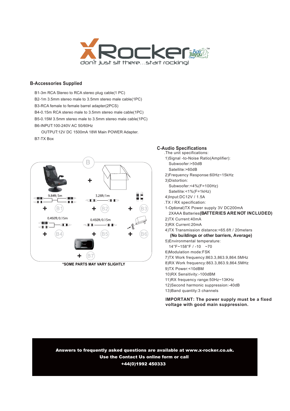X Rocker Manual | X-Rocker 5101801 XR Racing V2 Multi-Platform Steering ...