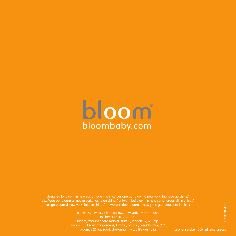Bloom Luxo Dresser User Manual 28 Pages