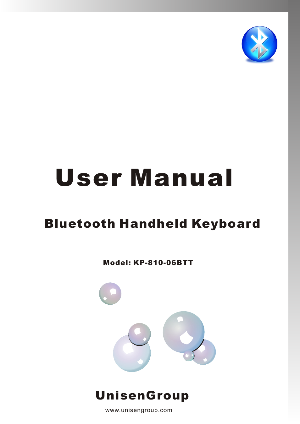 iPazzPort KP-810-06BTT User Manual | 9 pages