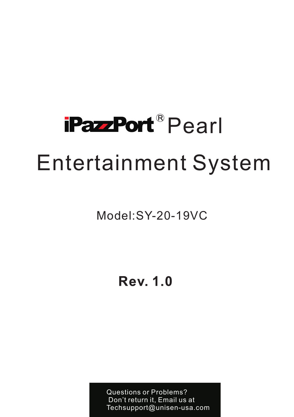 iPazzPort SY-20-19VC-0 User Manual | 22 pages