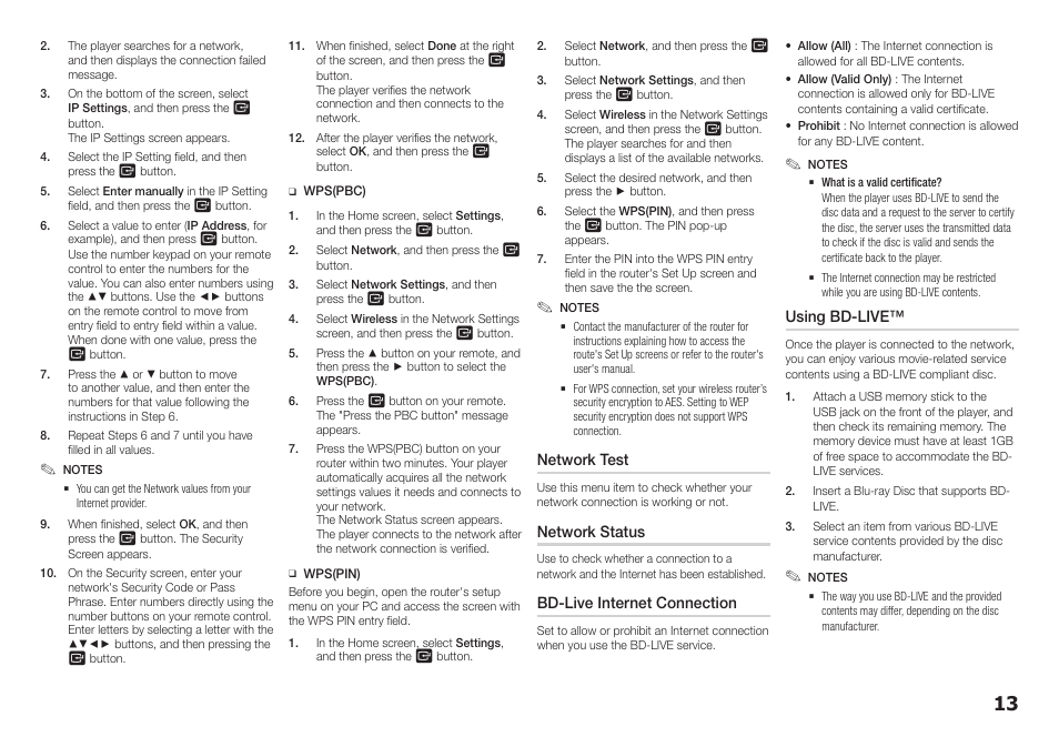 Samsung BD-F5700-ZA User Manual | Page 13 / 24 | Original mode