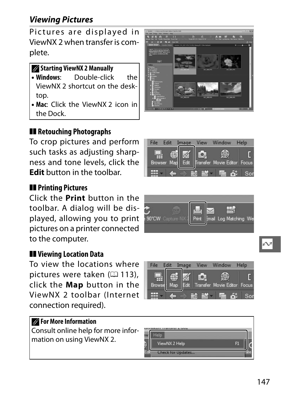 Viewing Pictures Nikon V3 User Manual Page 171 296