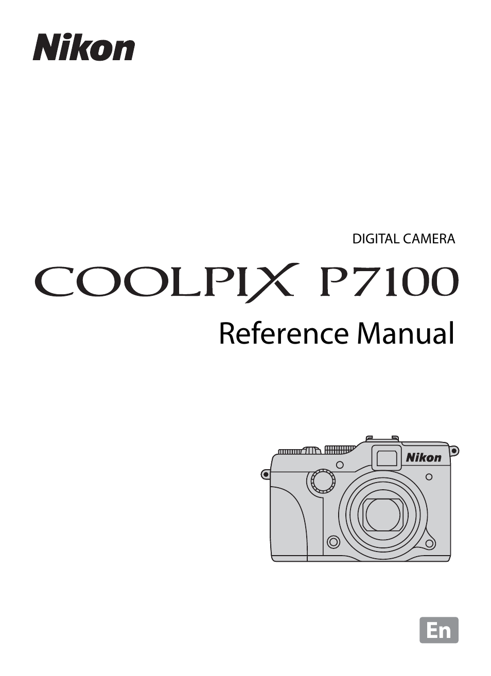 NIKON P7100 PRINTED INSTRUCTION MANUAL USER GUIDE 260 PAGES A5 