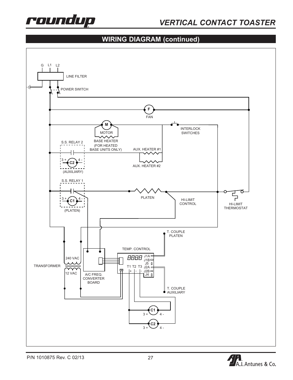 Toaster Wiring Diagram