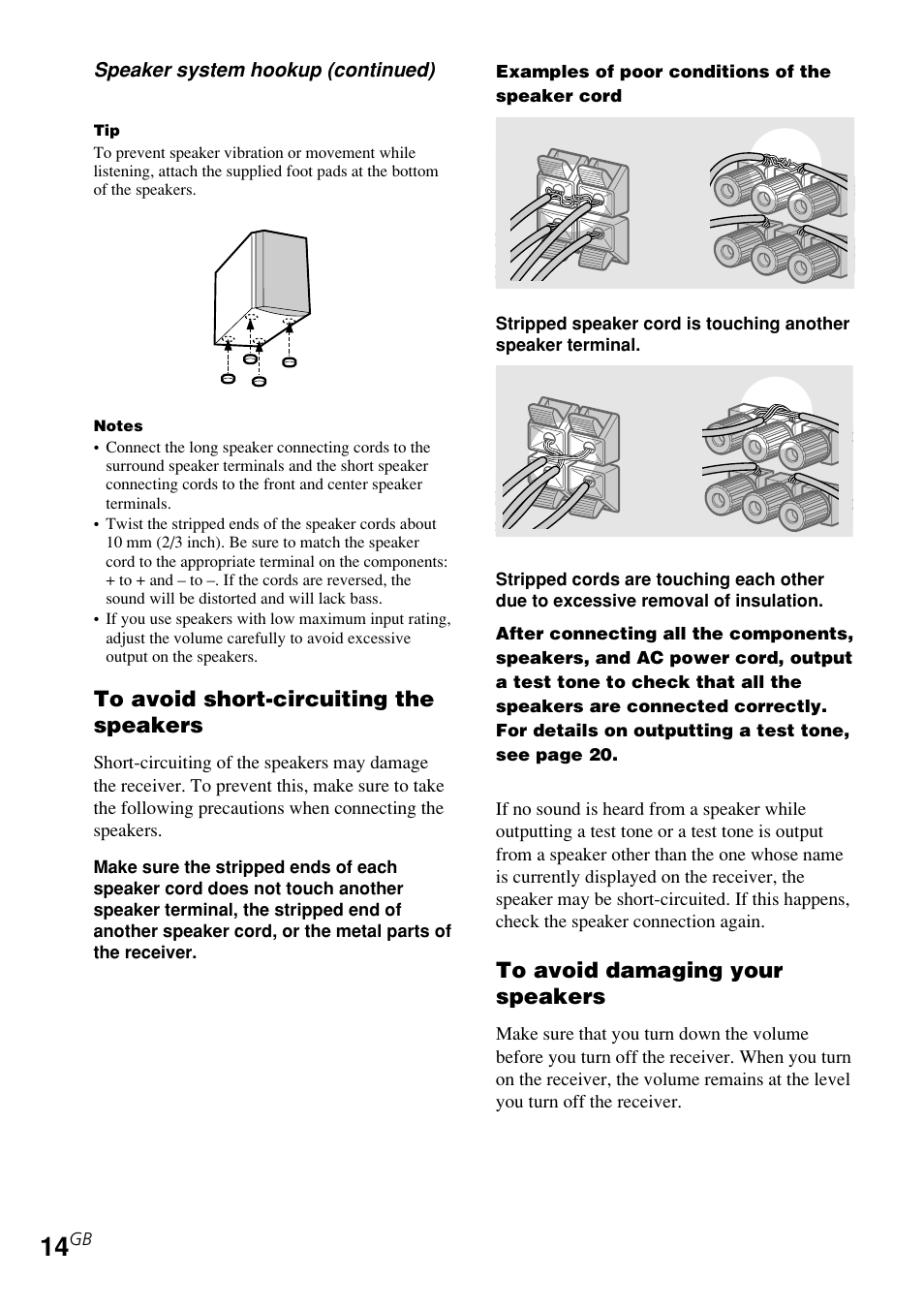 Sony STR-K740P User Manual | Page 14 / 59 | Original mode | Also for