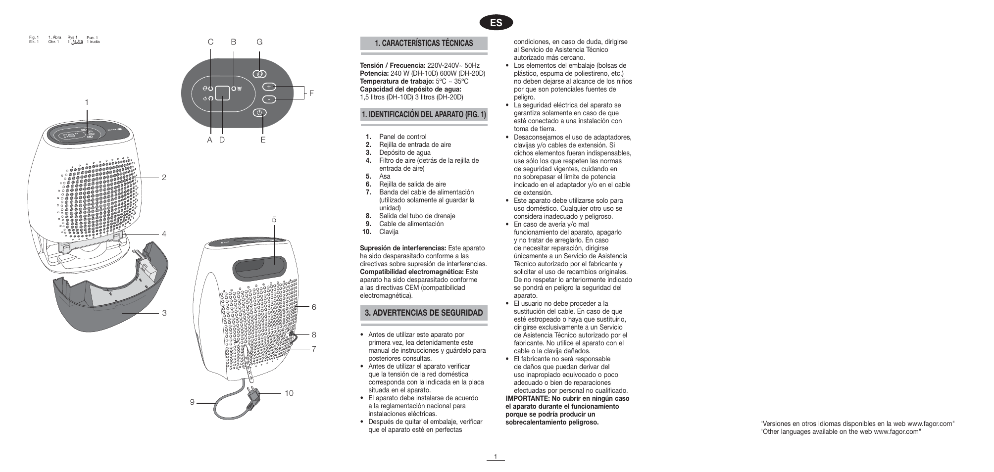 Fagor 2 Maca10x Manual