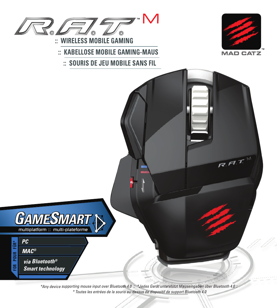 R a t м. Mad Catz logo
