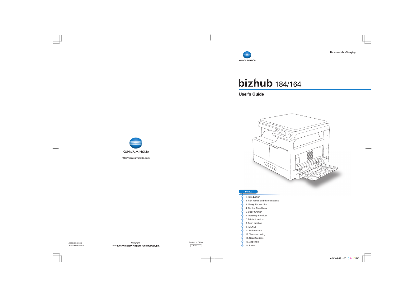 Driver For Bizhub 164 / Konica Minolta Bizhub C35 Driver Software Download - The bizhub 184/164 ...