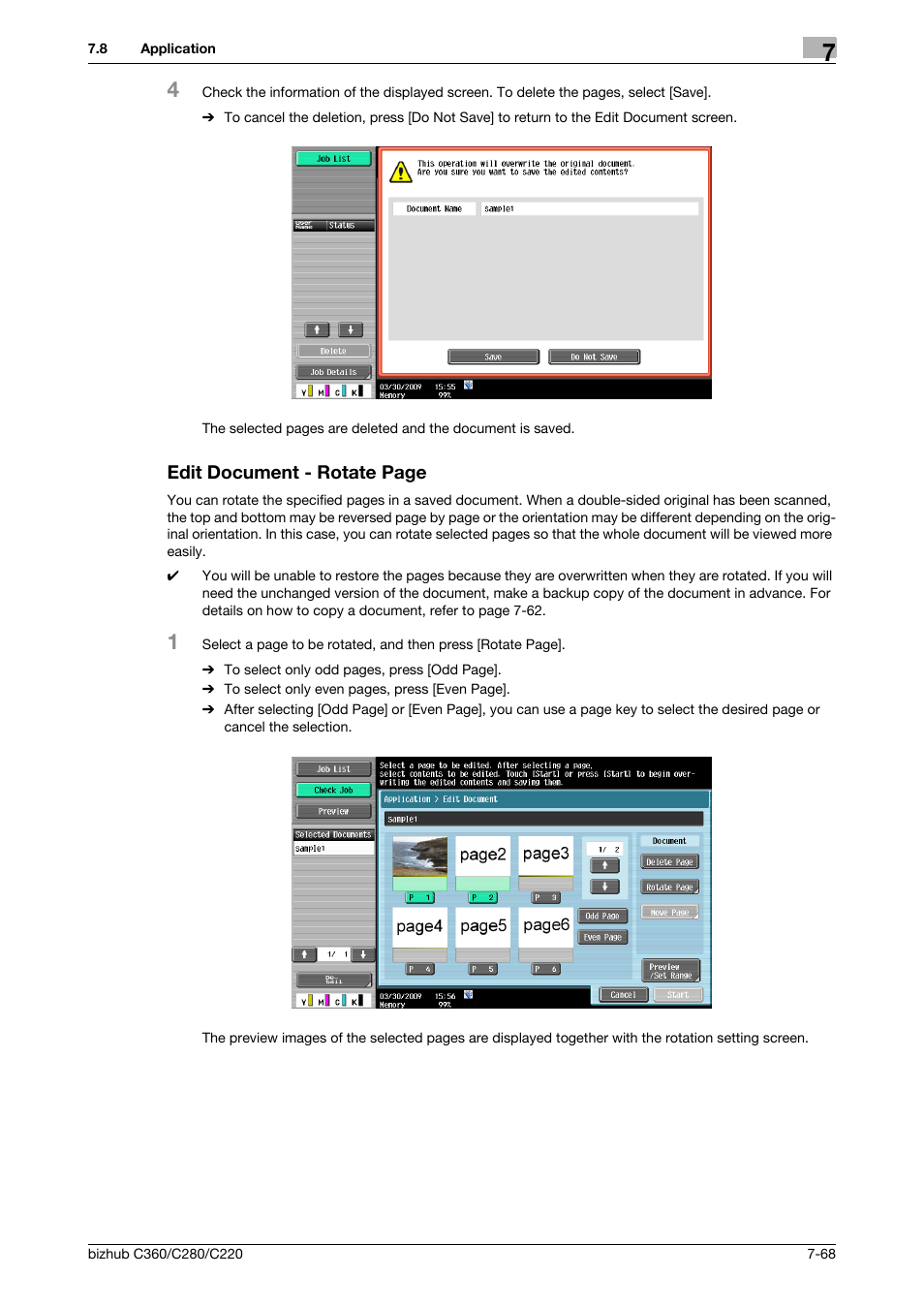 P 7 68 Konica Minolta Bizhub C360 User Manual Page 173 292 Original Mode