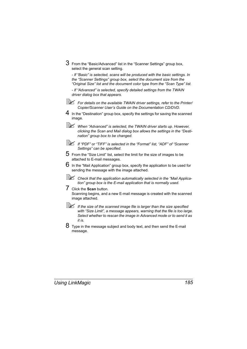 Konica Minolta Magicolor 4695mf User Manual Page 209 546 Original Mode