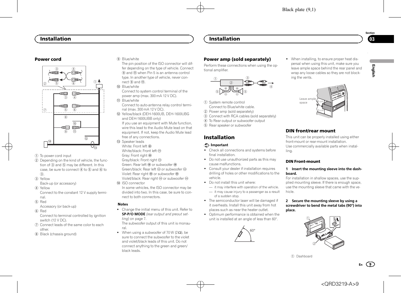 User manual Pioneer DEH-1600UB (English - 56 pages)