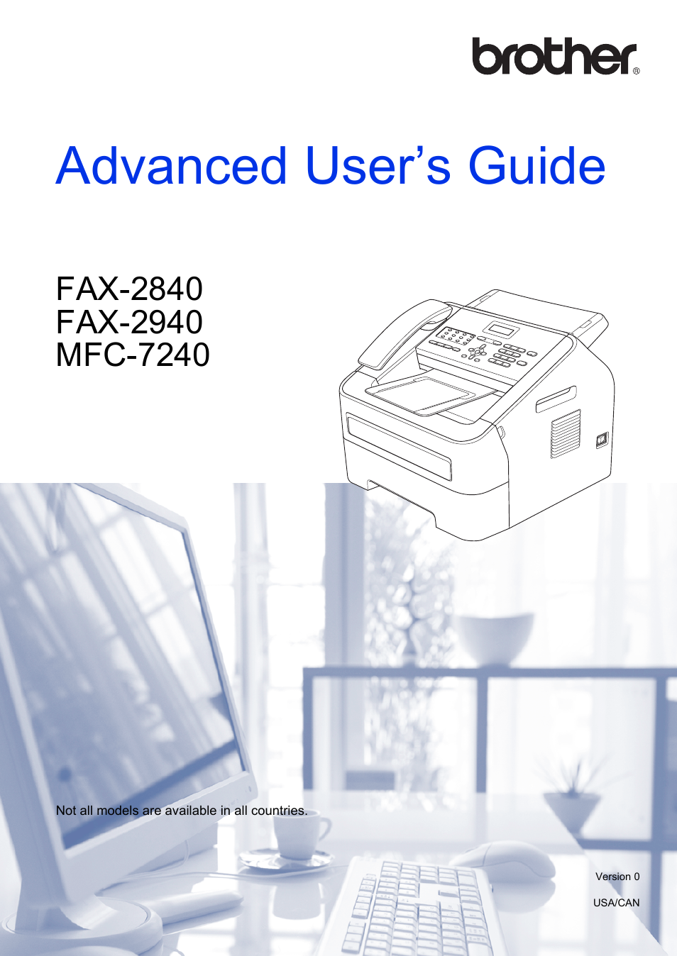 Инструкция brother dcp. Brother Fax-2940r. Brother 2845 Fax. Brother 2940. Fax 2840.