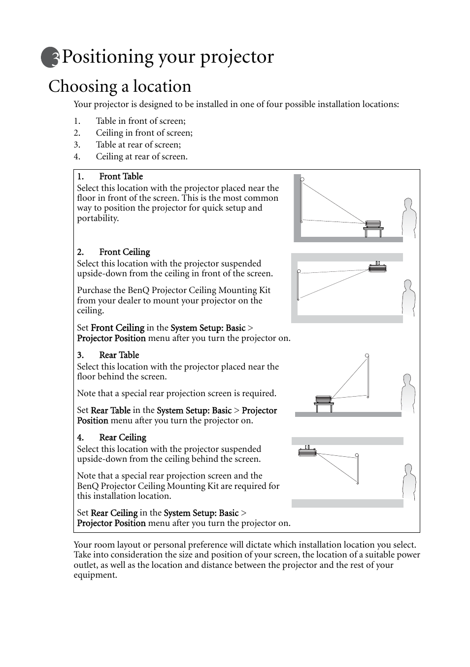 BenQ MP511 User Manual 