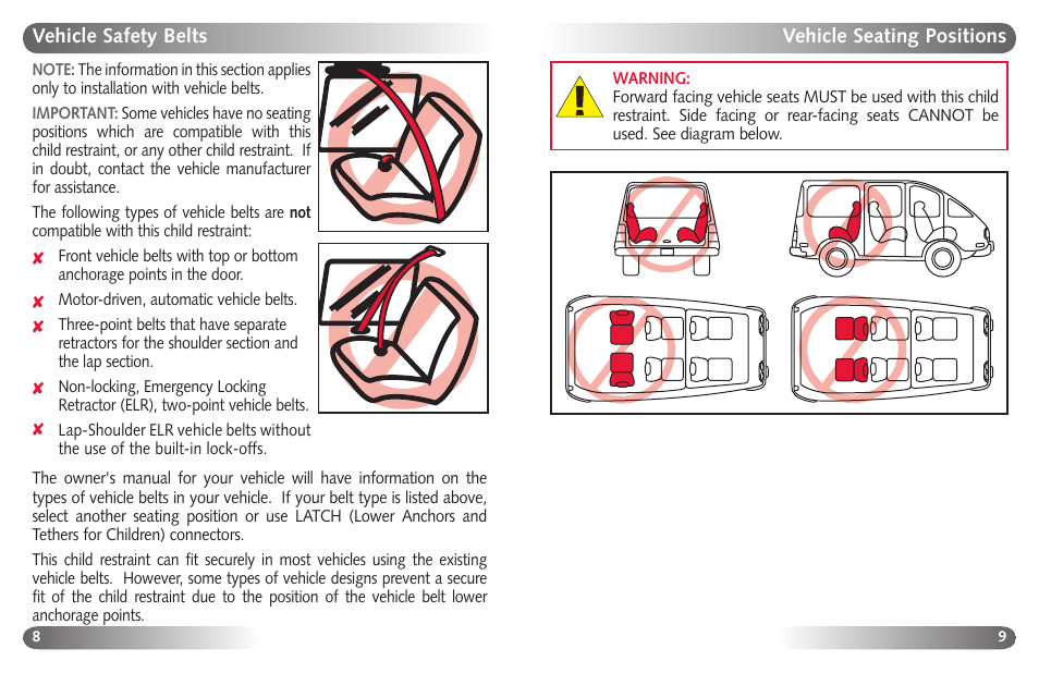 Britax Marathon User Manual | Page 6 / 21 | Original mode