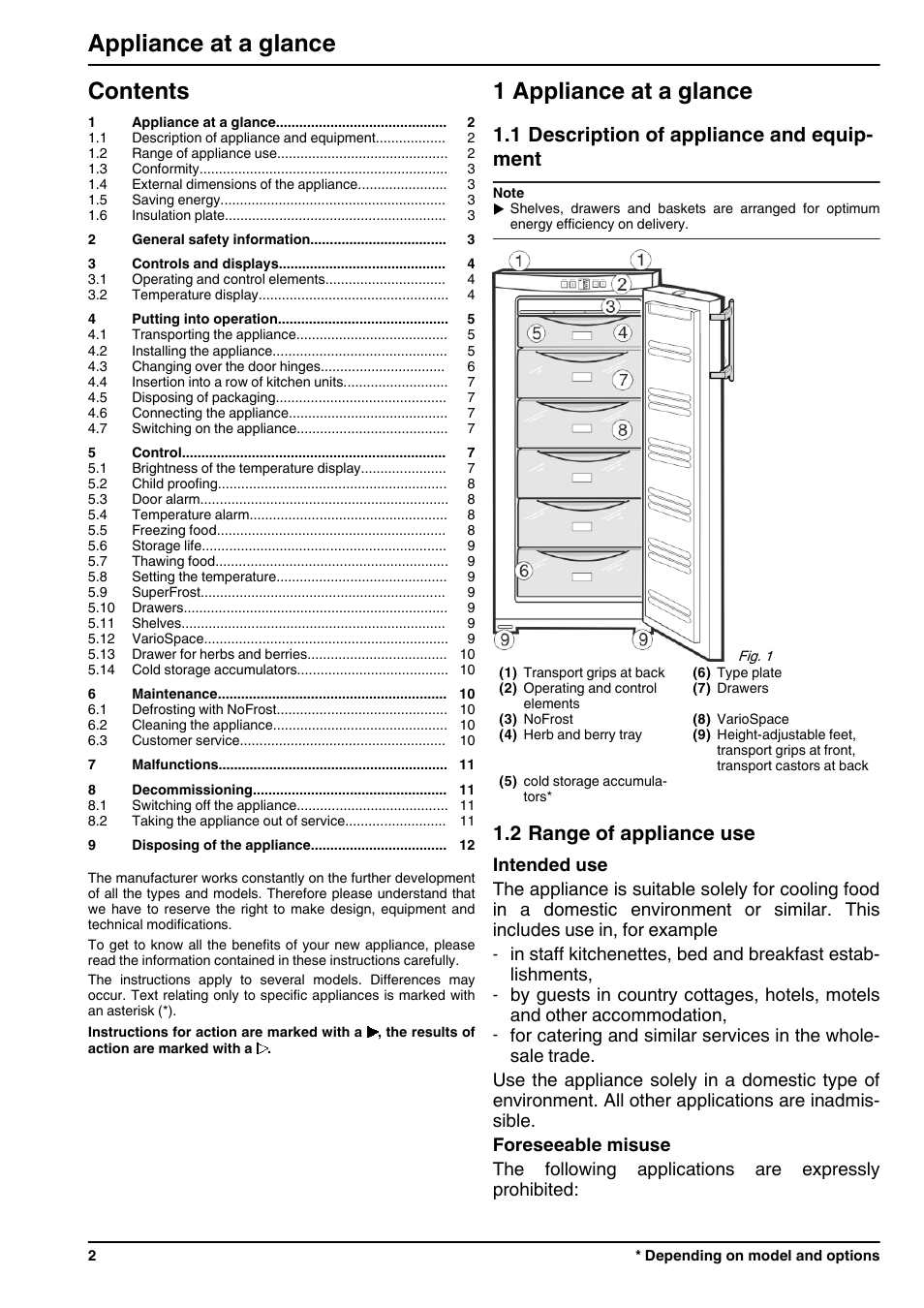 Liebherr GN 1923 Comfort NoFrost User Manual | Page 2 / 14.
