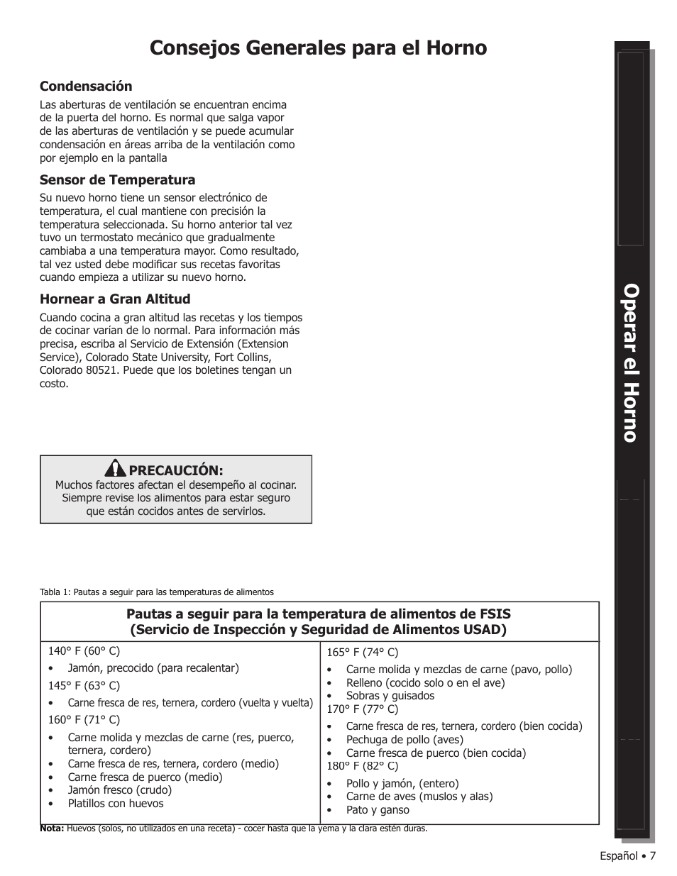 Consejos generales para el horno | Bosch WALL OVENS User Manual | Page 49 /  64 | Original mode