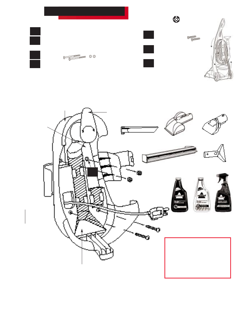 Proheat, Plus:* 4 | Bissell POWERSTEAMER PROHEAT PLUS 16981 User Manual