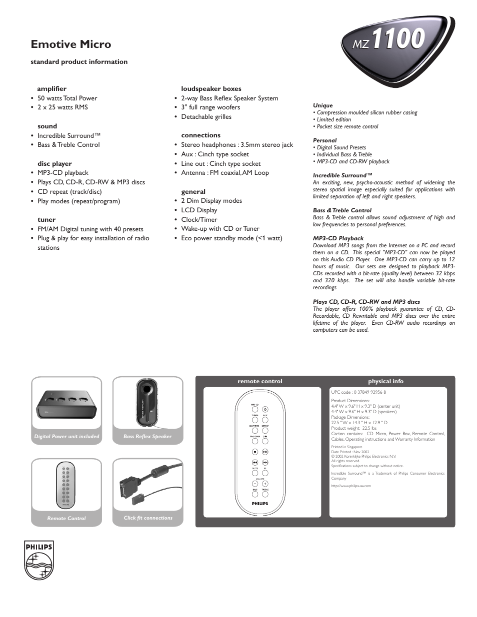 Philips mz9 22 схема