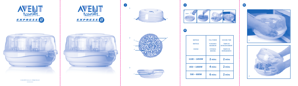 philips avent sterilizer microwave