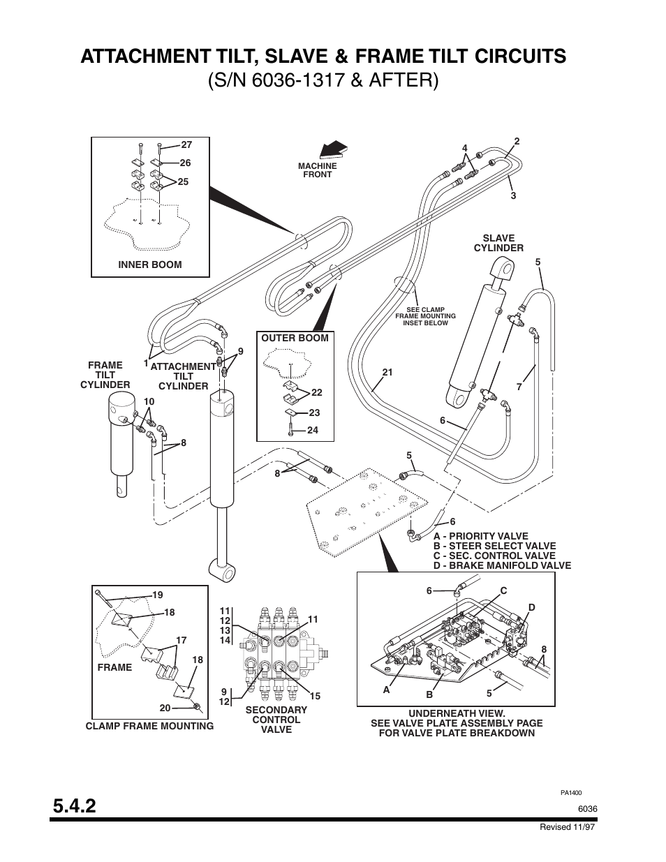 SkyTrak 6036 Parts Manual User Manual | Page 156 / 300 | Original mode