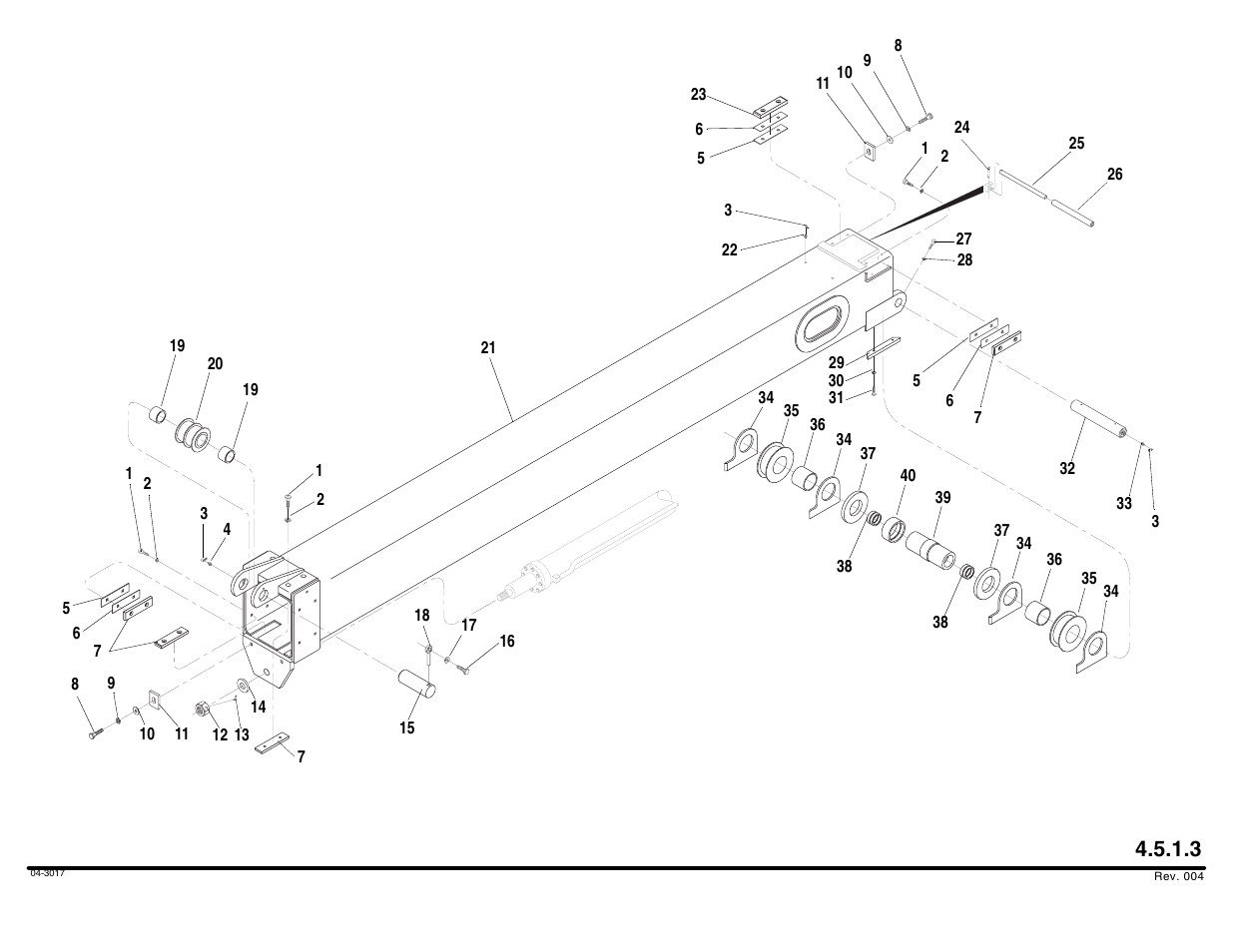 Lull 644B Parts Manual User Manual | Page 312 / 792 | Original mode