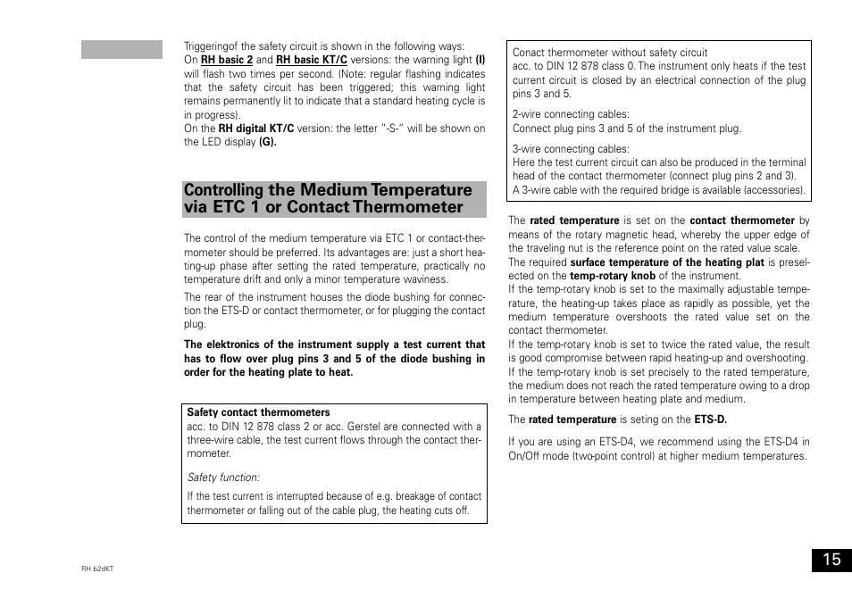 IKA RH basic 2 User Manual | Page 15 / 32