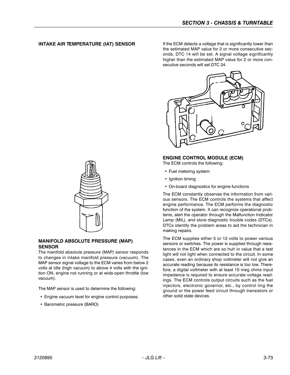 JLG 460SJ Service Manual User Manual | Page 125 / 462 | Original mode