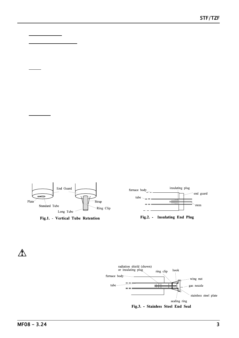 Installation carbolite tzf series user manual page 3 20