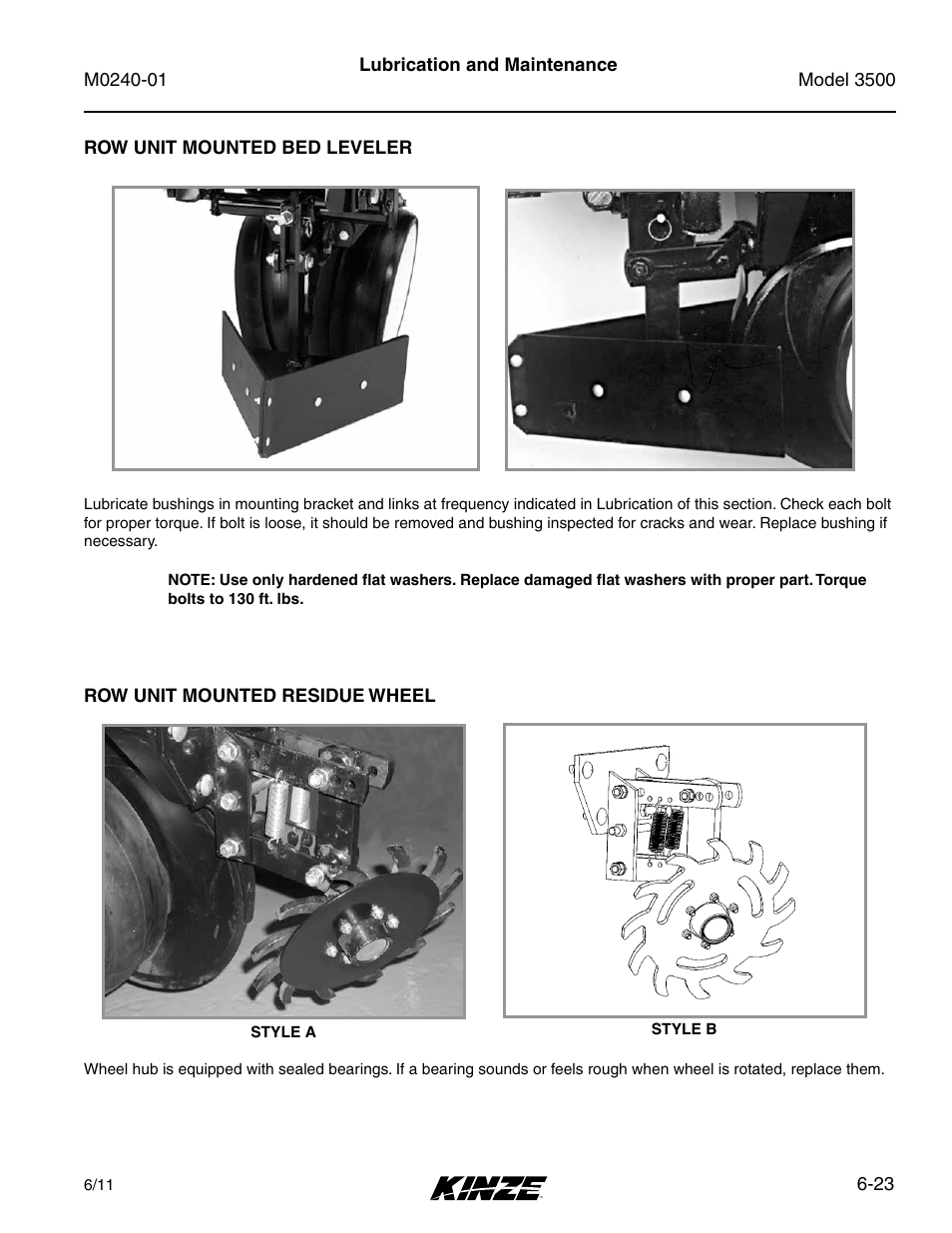 Kinze 3500 Lift and Rotate Planter Rev. 7/14 User Manual | Page 119 / 140