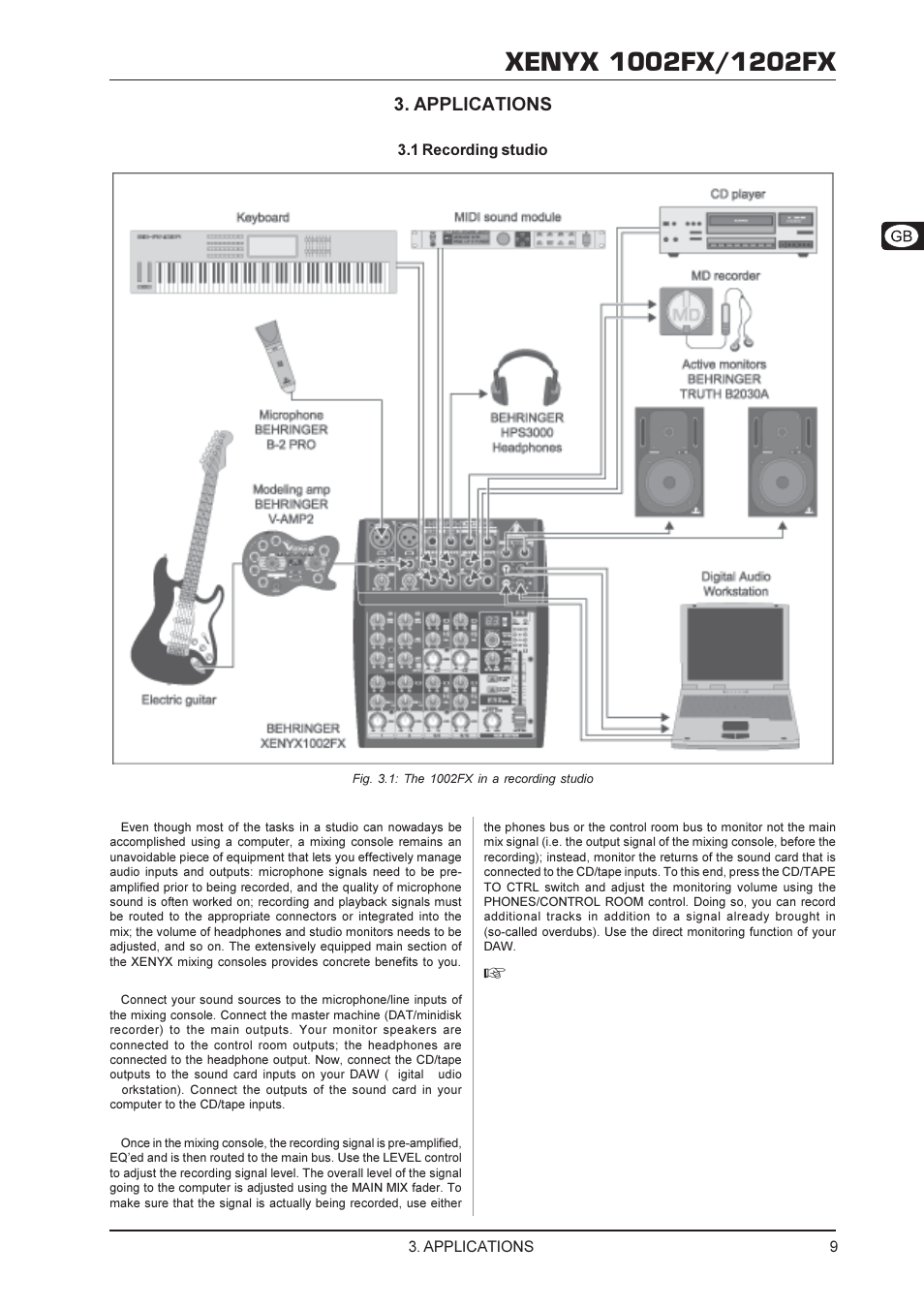 Схема behringer xenyx 2222fx