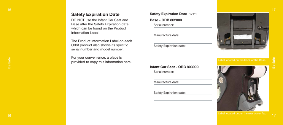 orbit baby g3 expiration date
