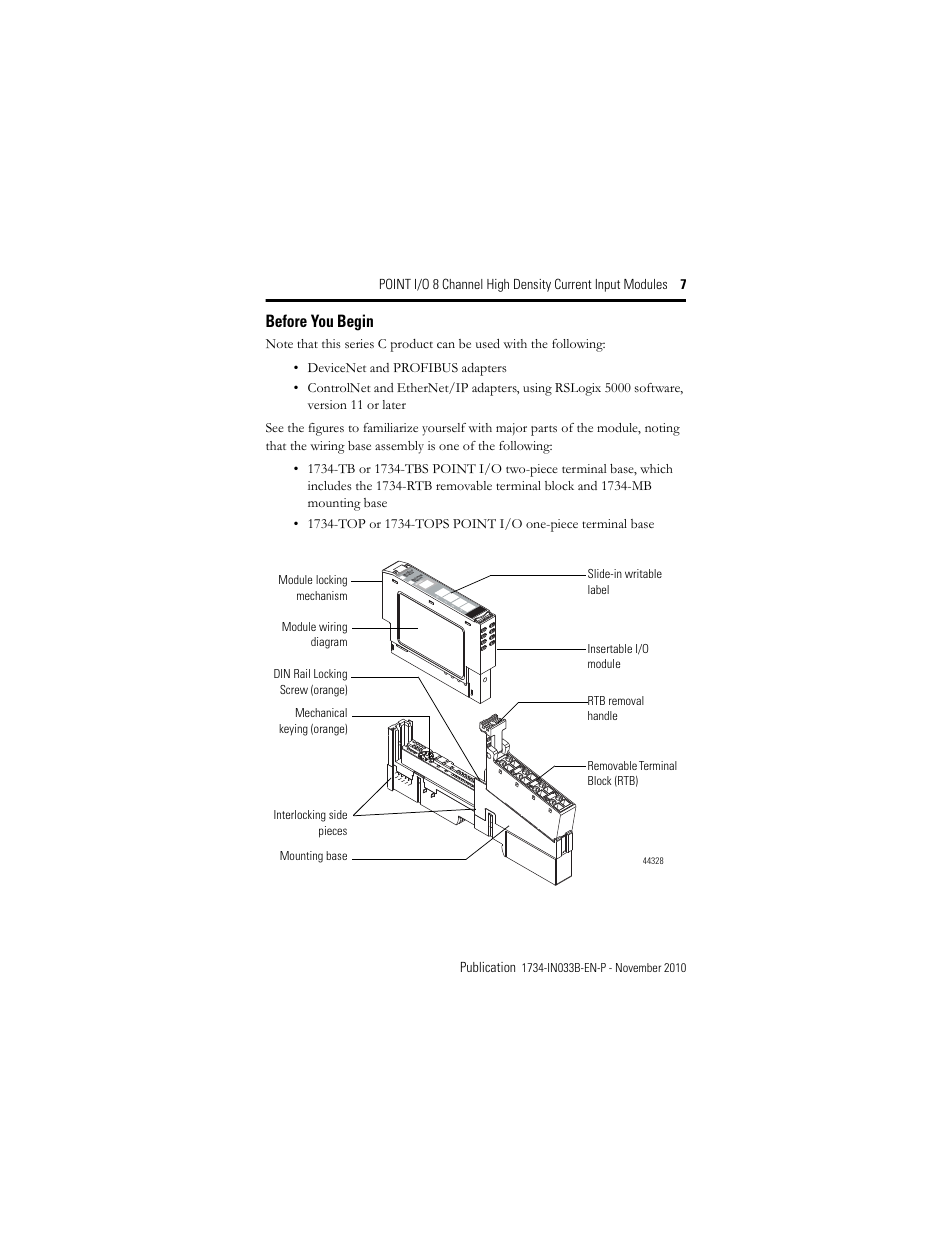1734 Ie8c Wiring Before you begin | Rockwell Automation 1734-IE8C Installation