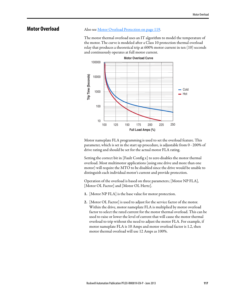 Motor Overload Rockwell Automation b Powerflex 70 Powerflex 700 Reference Manual User Manual Page 117 214