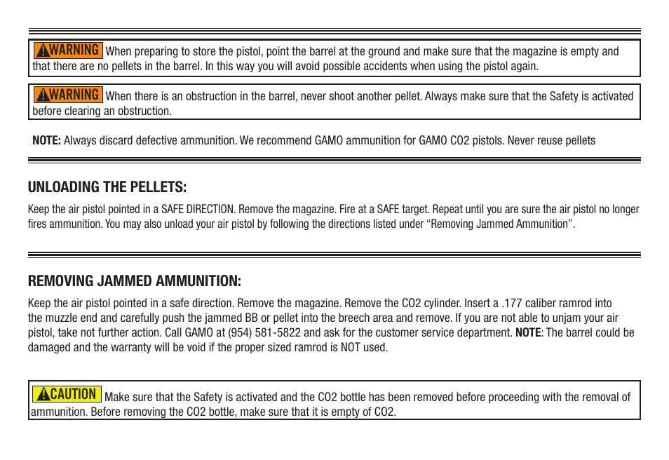 Gamo P 25 Blowback Tactical User Manual Page 9 30 Original Mode Also For Pt 85 Blowback Socom Pt 85 Blowback Tactical