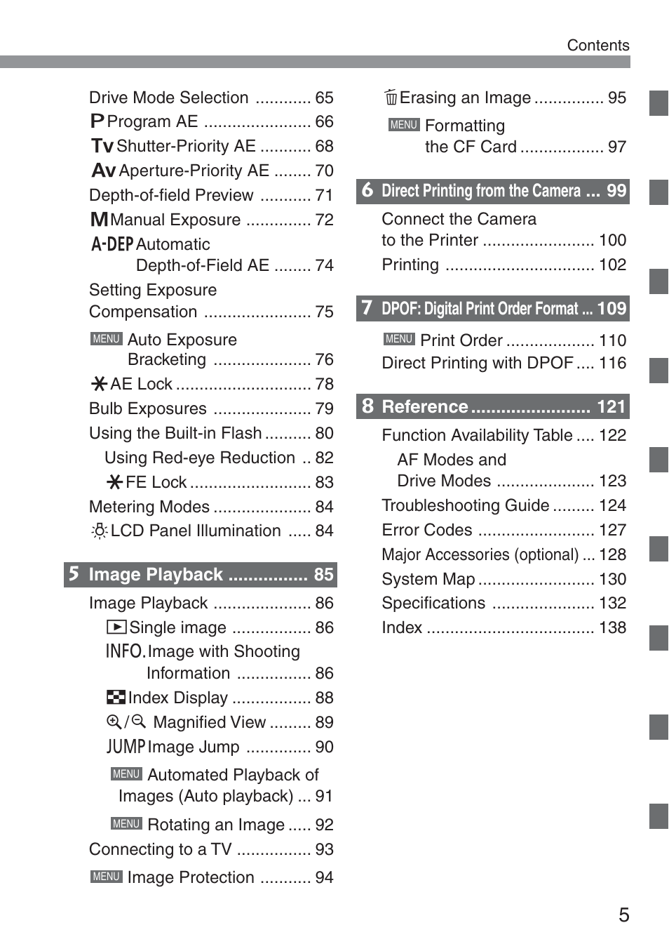 Canon ds6041 User Manual | Page 5 / 140 | Original mode | Also for: EOS