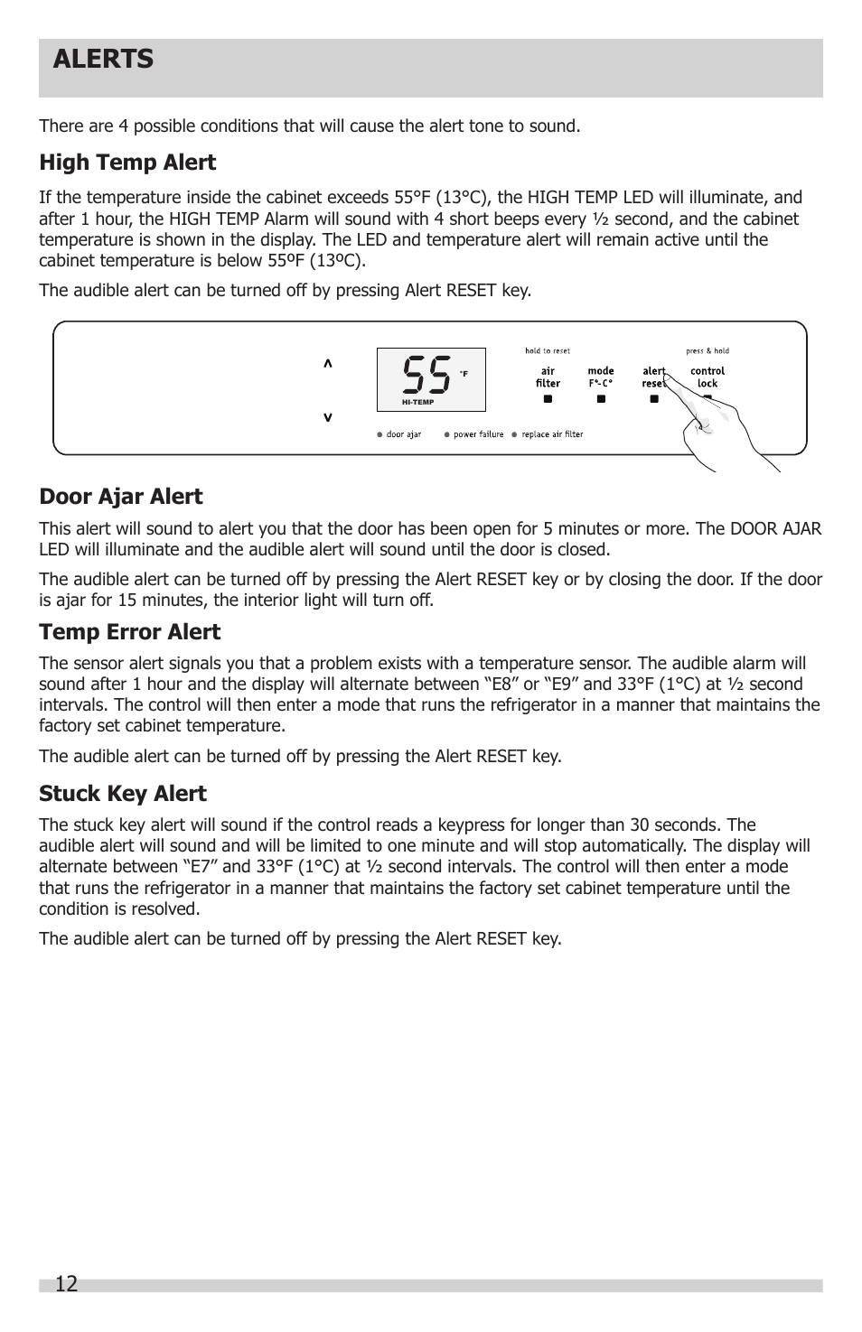 French Door Refrigerator Alarms Youtube