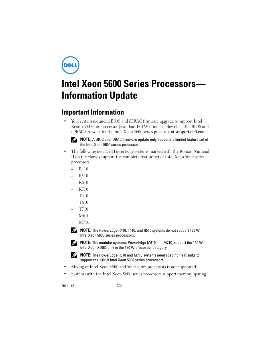 Dell PowerEdge T410 User Manual | 38 pages
