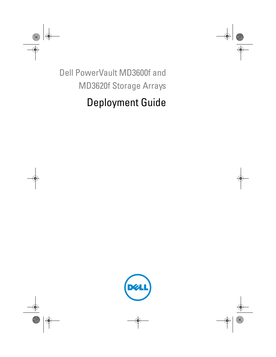Dell POWERVAULT MD3620F User Manual | 38 pages