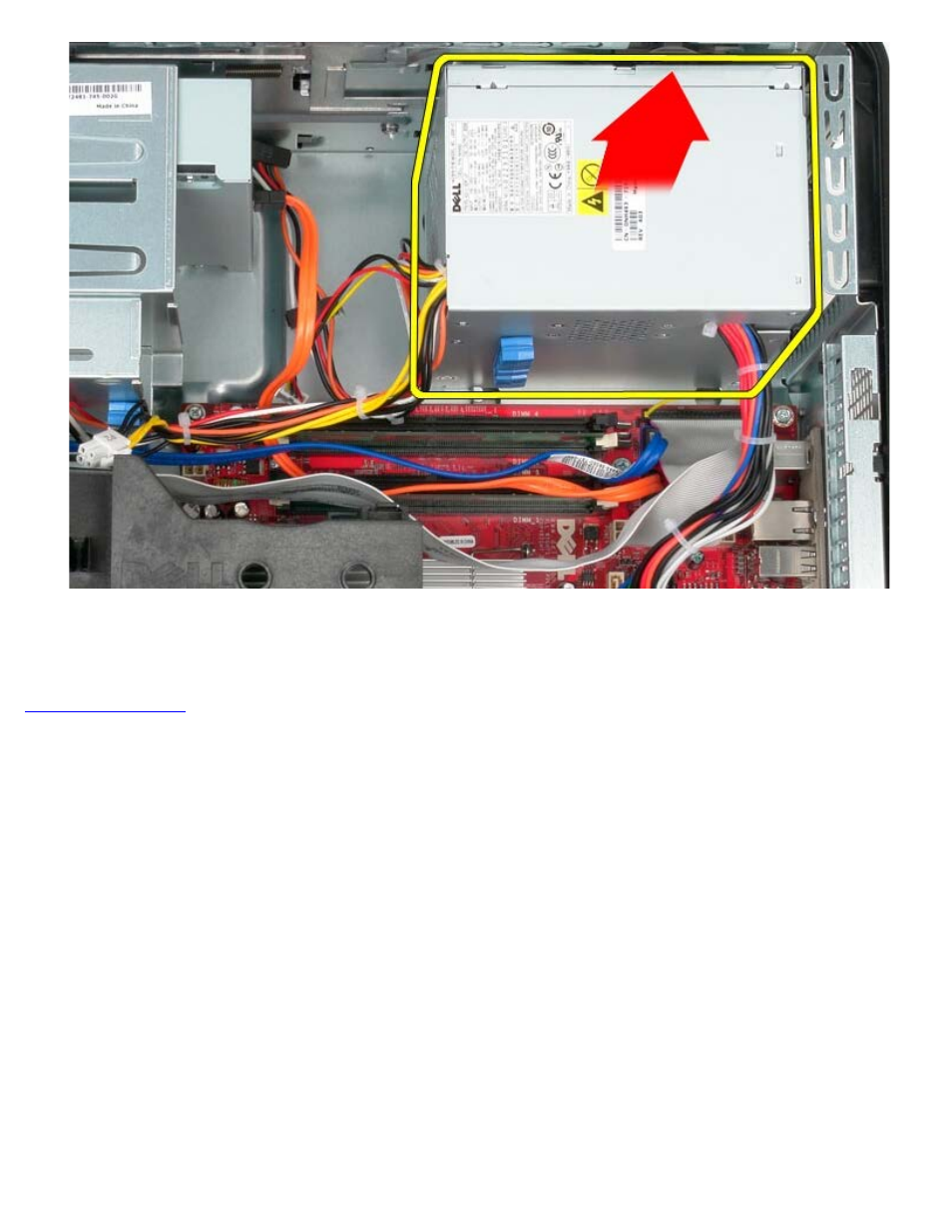 Replacing the power supply dell optiplex 780 user manual page 46 89