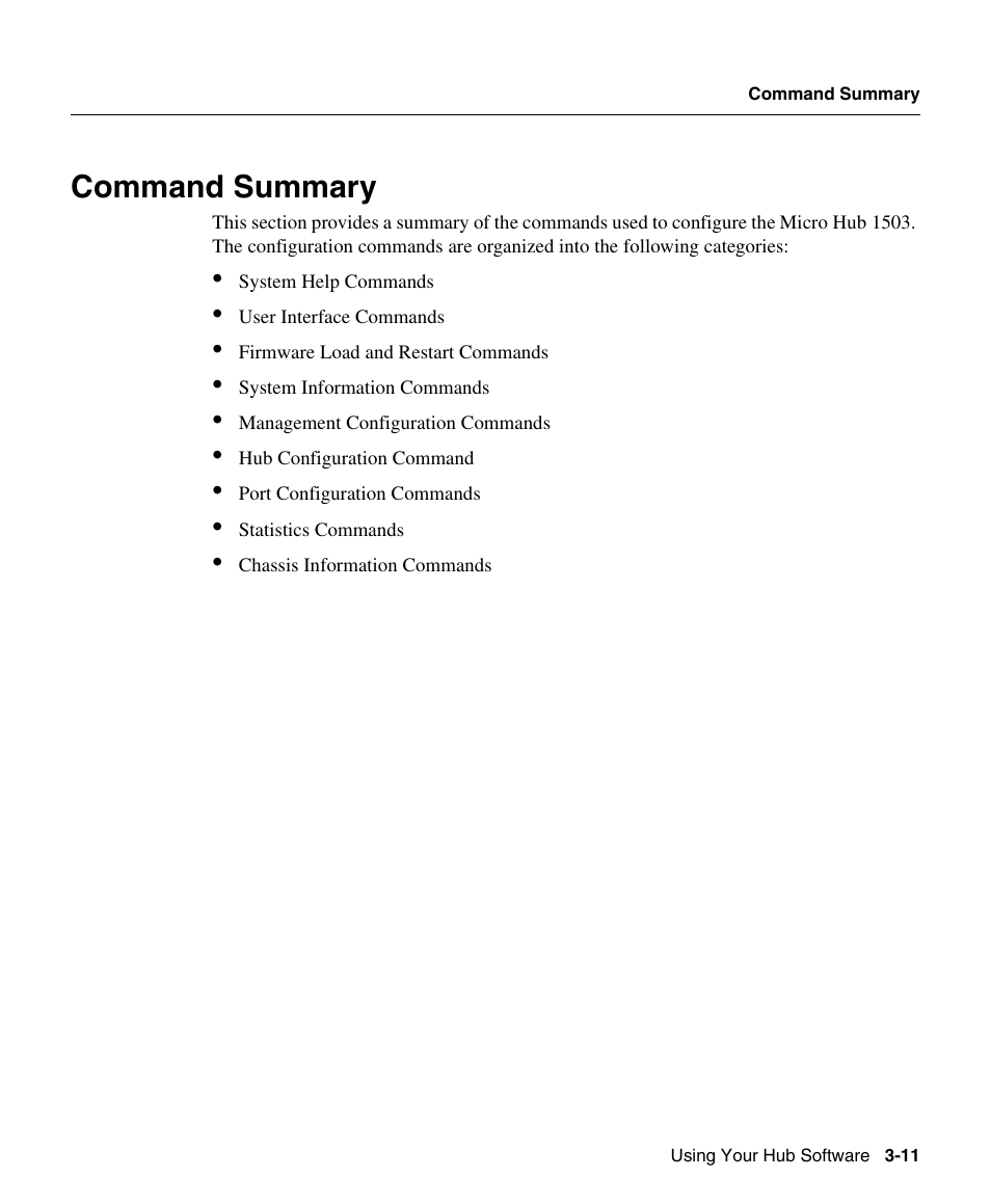 Command summary” lat, Command summary | Cisco 1503 User Manual | Page 11 / 48