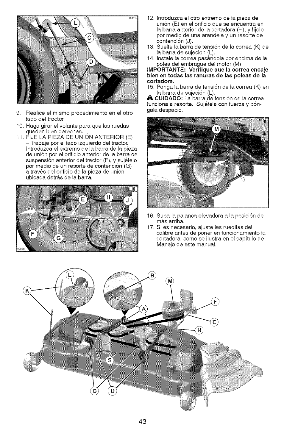 Craftsman YS 4500 917.28990 User Manual | Page 43 / 68 | Original mode