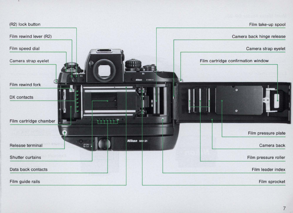 Схема фотоаппарата nikon
