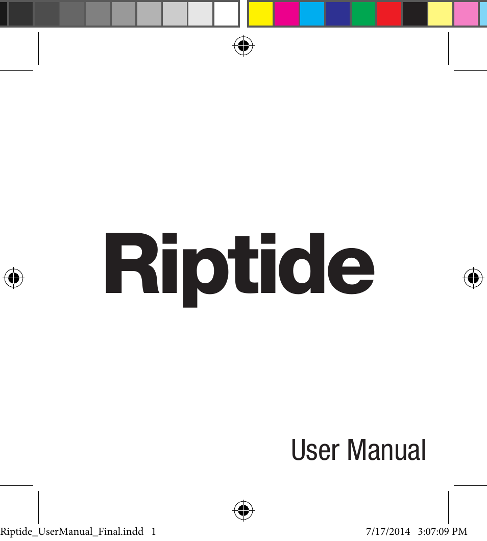 NUU Riptide User Manual | 32 pages