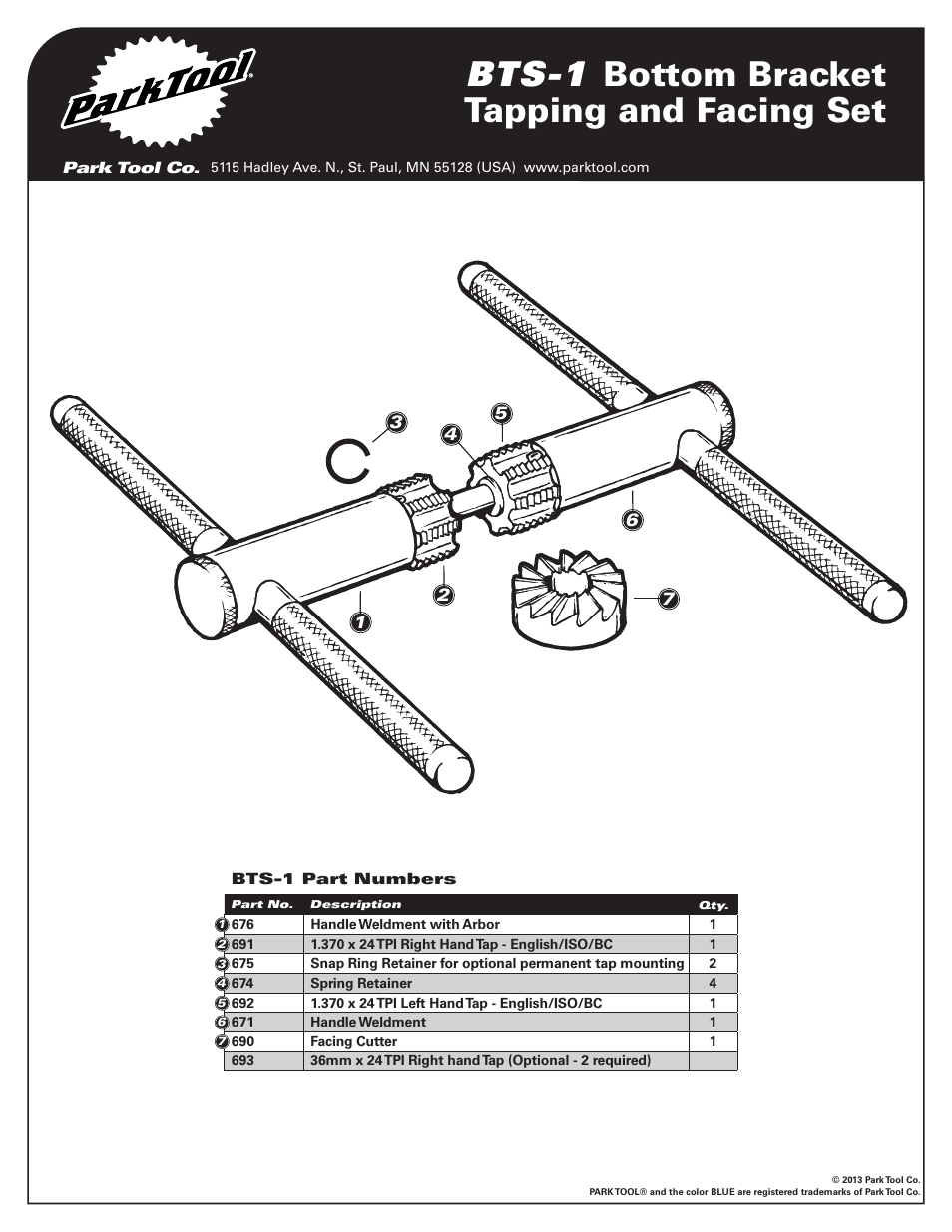park tool manual